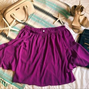 Francesca’s Bell Sleeve Off-the-Shoulder Blouse